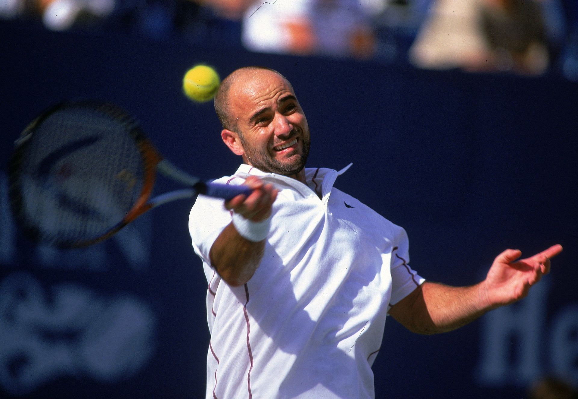 Andre Agassi at the 2000 US Open