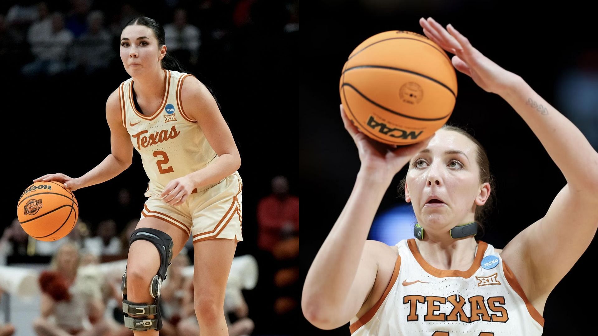 Shaylee Gonzales and Taylor Jones are among the Texas Longhorns players eligible for the WNBA Draft