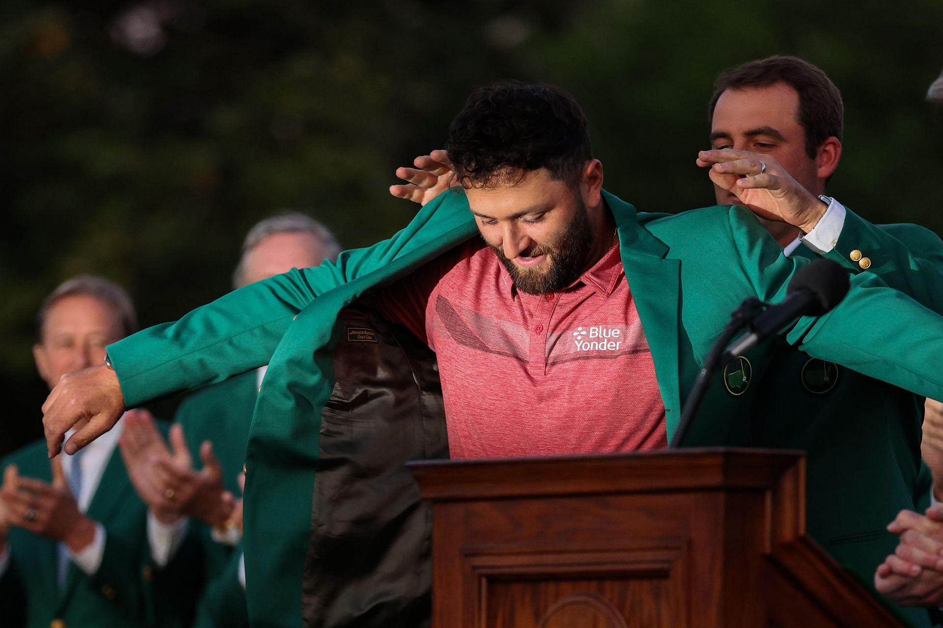 Jon Rahm (Image via Patrick Smith/Getty Images)