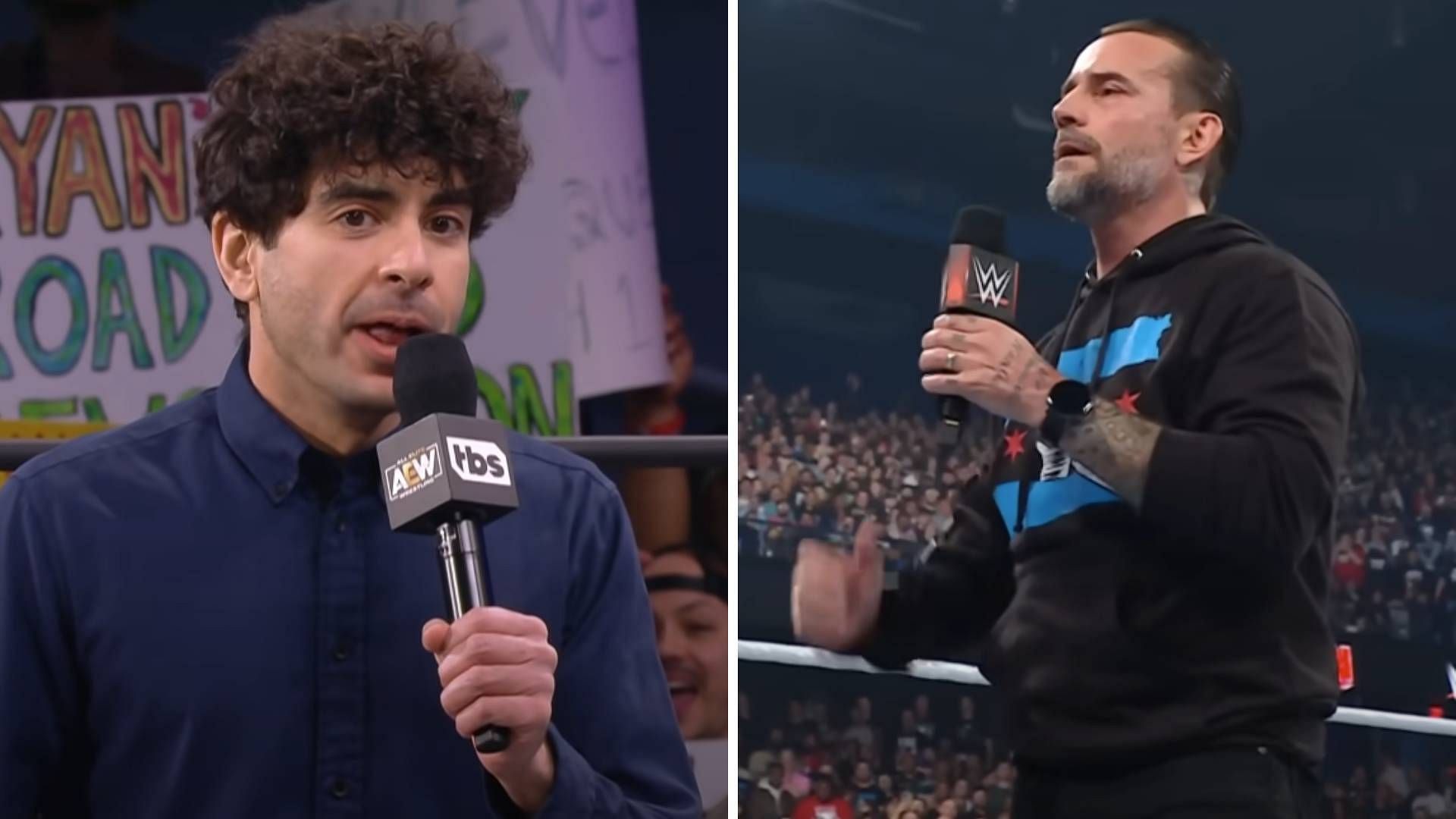 Tony Khan and CM Punk