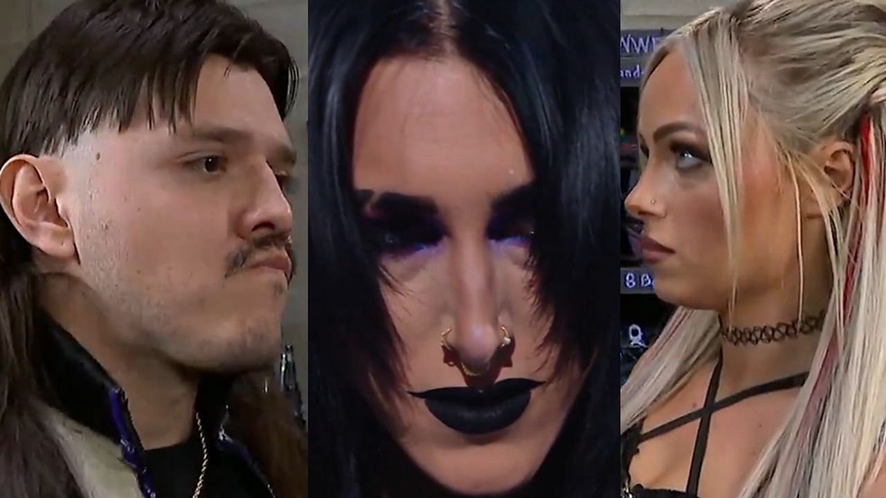 Dominik, Ripley, and Liv Morgan (via WWE