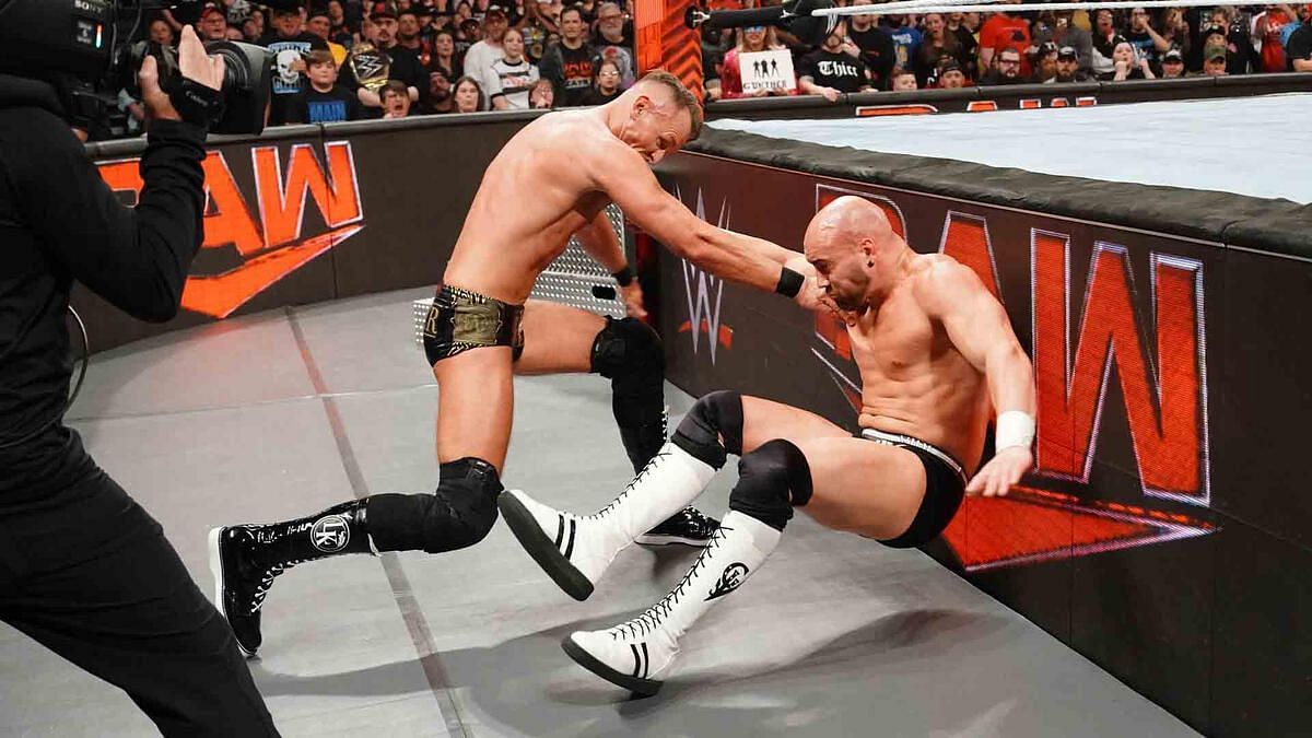 Ludwig Kaiser turns on Giovanni Vinci - WWE RAW