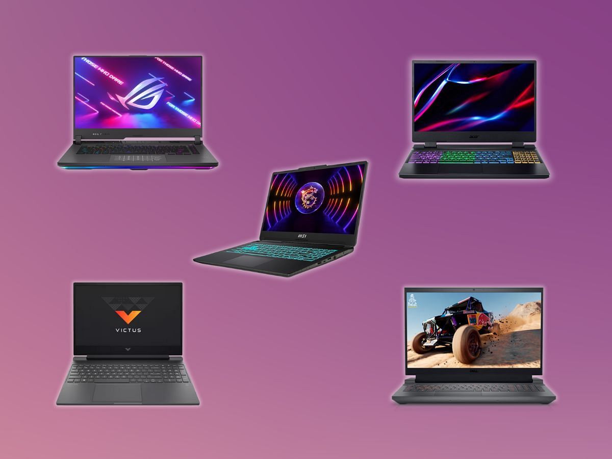 The best 15-inch gaming laptops to buy (Image via MSI, Asus, Acer, Dell, HP)