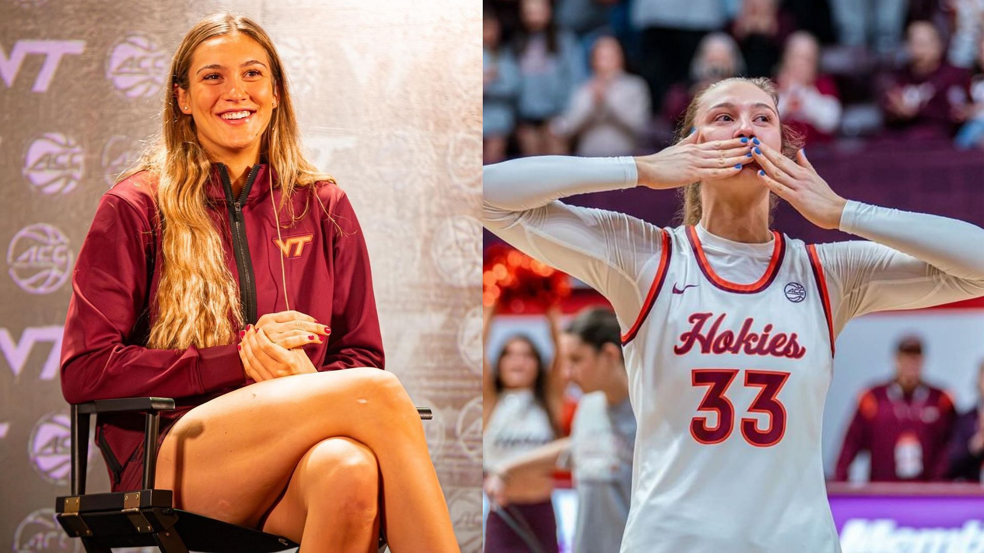 Elizabeth Kitley outfit 5 times Virginia Tech star showed off her