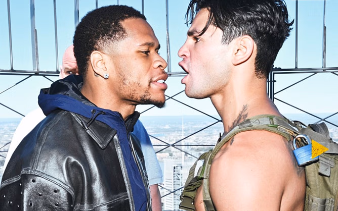 "Few weeks ago he had sympathy" - When Devin Haney criticized Ryan Garcia for "talking sh*t" despite struggling with mental health issues