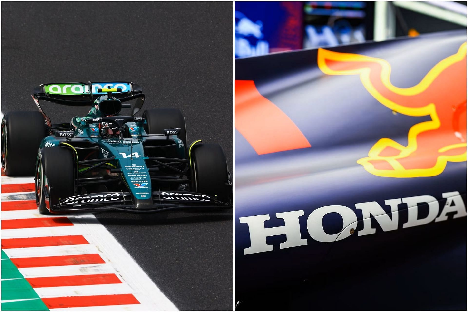 Honda and Aston Martin are partnering from the 2026 F1 season (Collage via Sportskeeda)