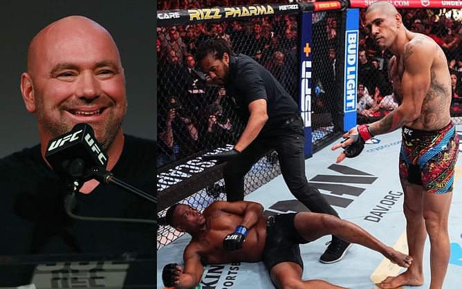 Dana White applauds Alex Pereira’s "incredibly gangster" moment at UFC 300