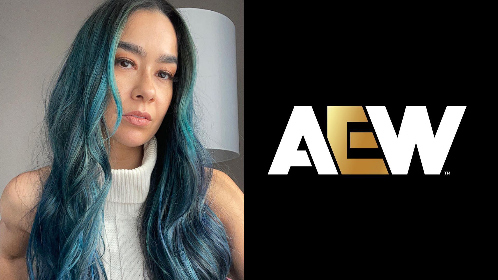 AJ Lee receives message from top AEW star