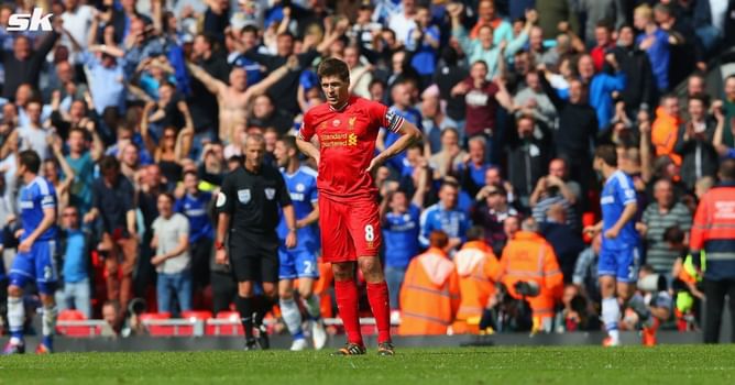 “He sent a GIF of Gerrard slipping” - Neal Maupay recounts hilarious story involving Ivan Toney and former Liverpool captain