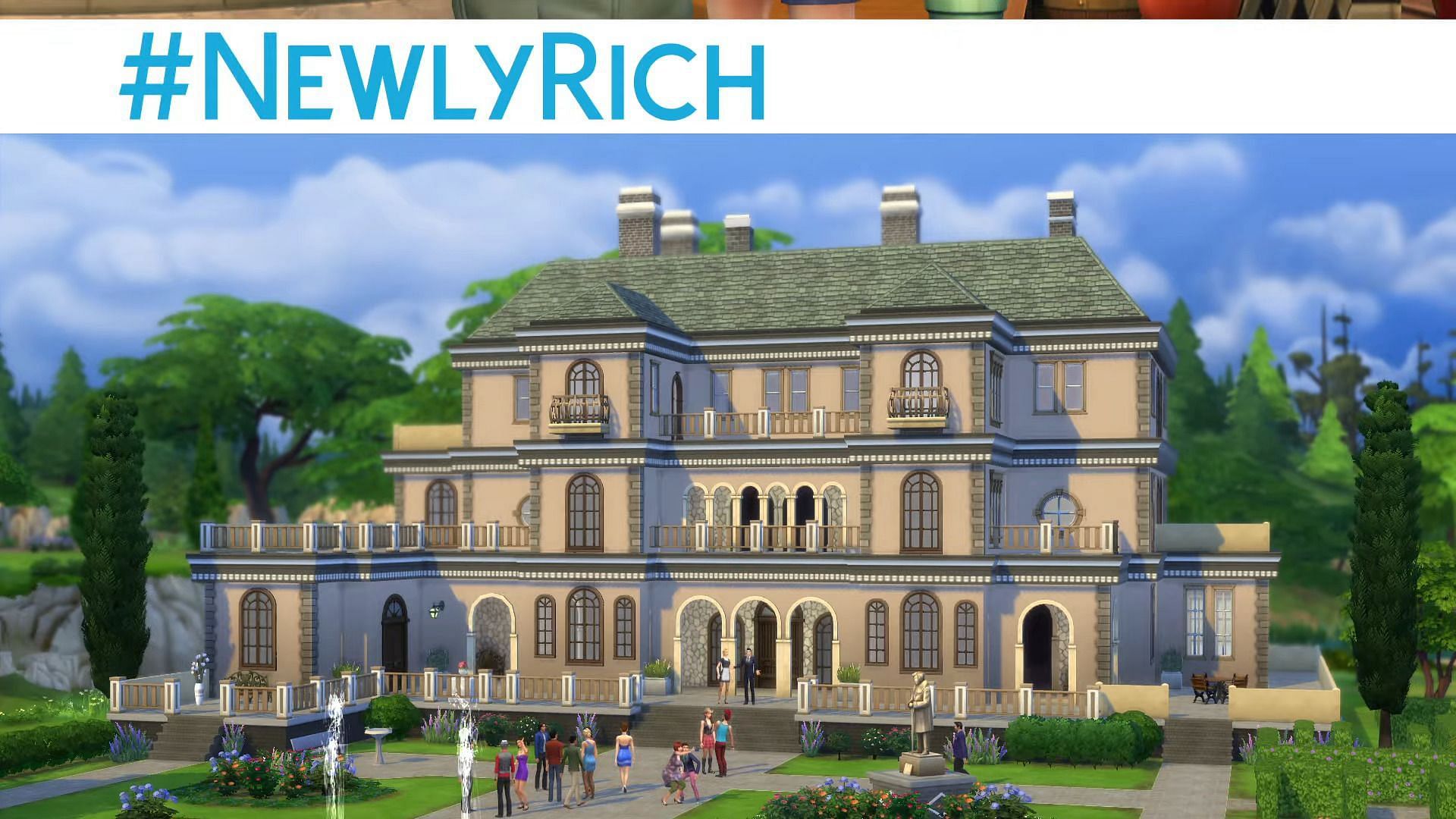 Free build in The Sims 4