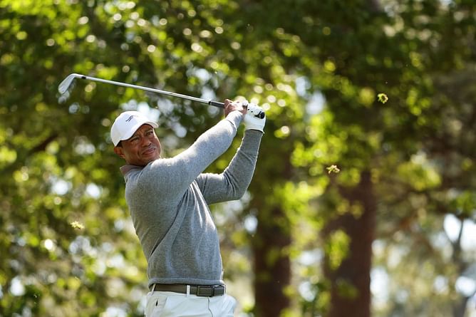 WATCH: Tiger Woods scores a birdie to move over par at the Masters 2024