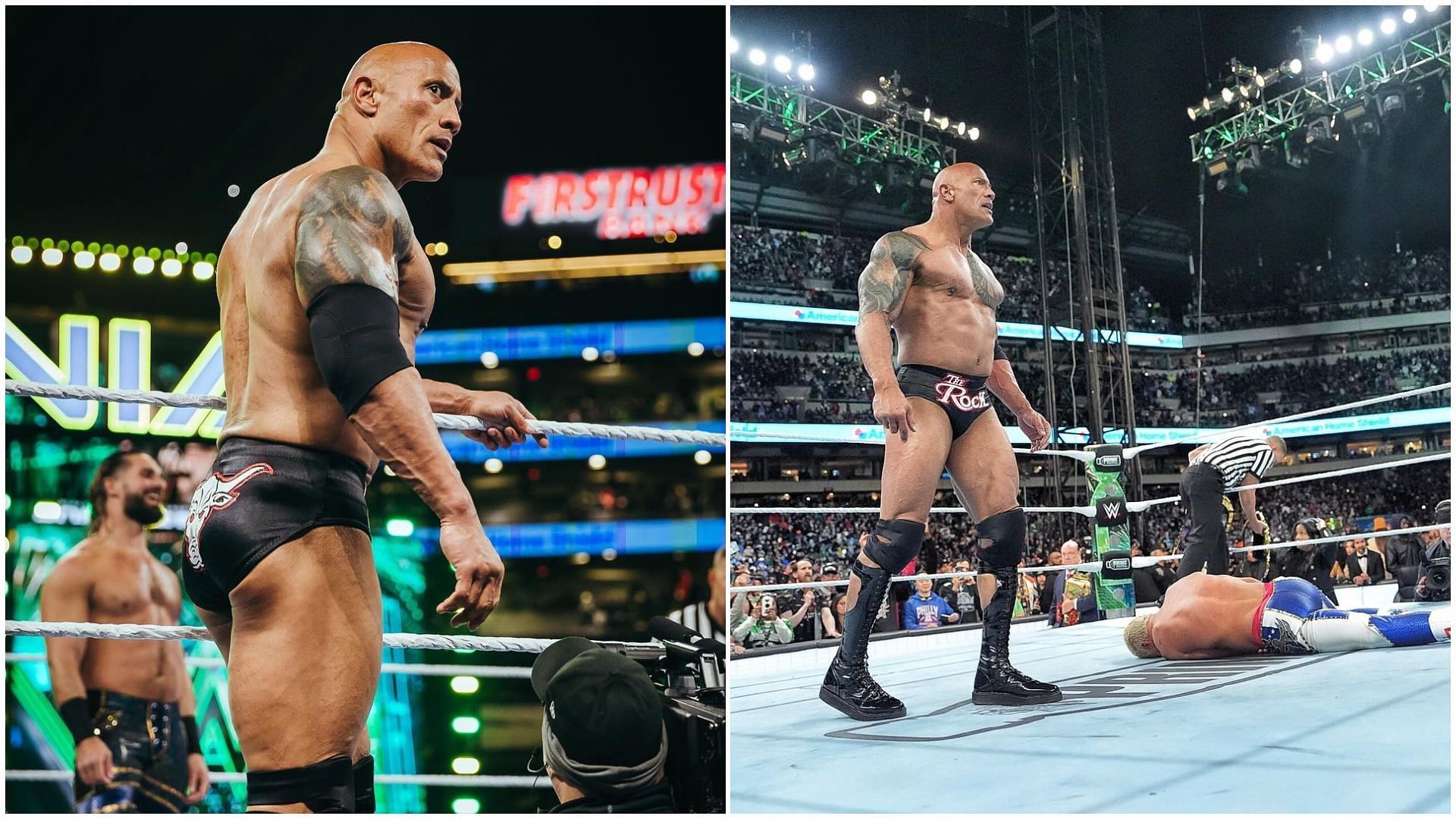 The Rock is a former WWE World Champion.