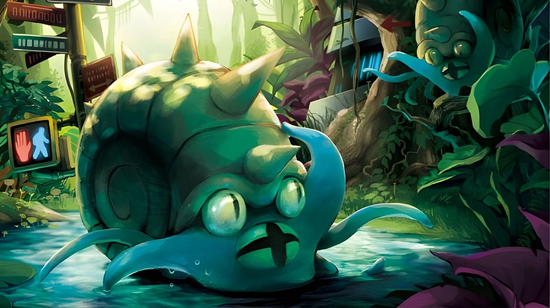 Omastar is the Pokedle Classic answer for April 11, 2024 (Image via The Pokemon Company)