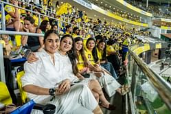 “Baby is on the way, contractions have begun” – Sakshi Dhoni makes special request to CSK players during their IPL 2024 match vs SRH