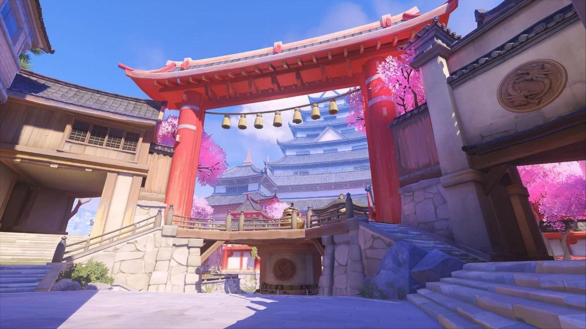 Hanaoka is the first map for Clash mode in Overwatch 2 (Image via Blizzard)