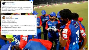 "Should have brought in the spinners in the next game" - Fans criticize Rishabh Pant's captaincy in KKR vs DC IPL 2024 clash