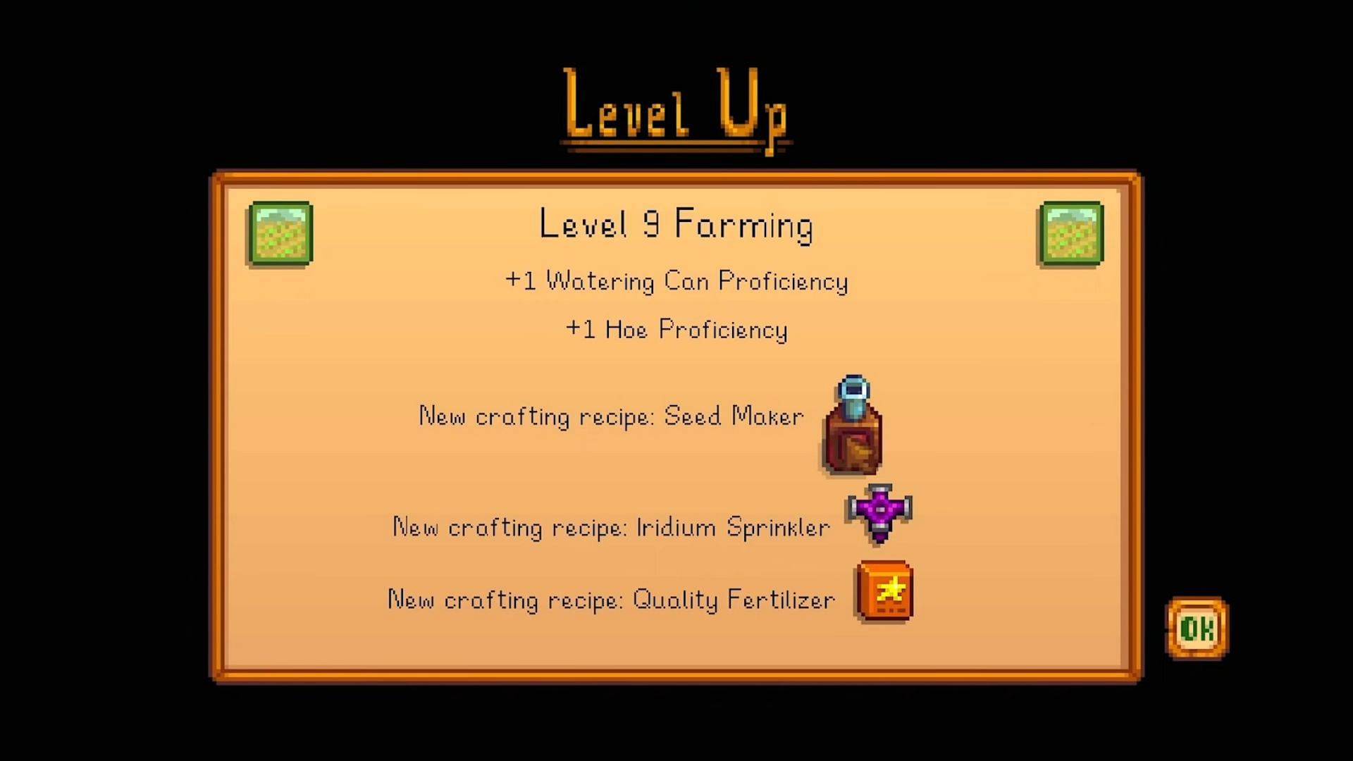 Reaching level 9 unlocks the Seed Maker. (Image via ConcernedApe || YouTube/@Wickedy)