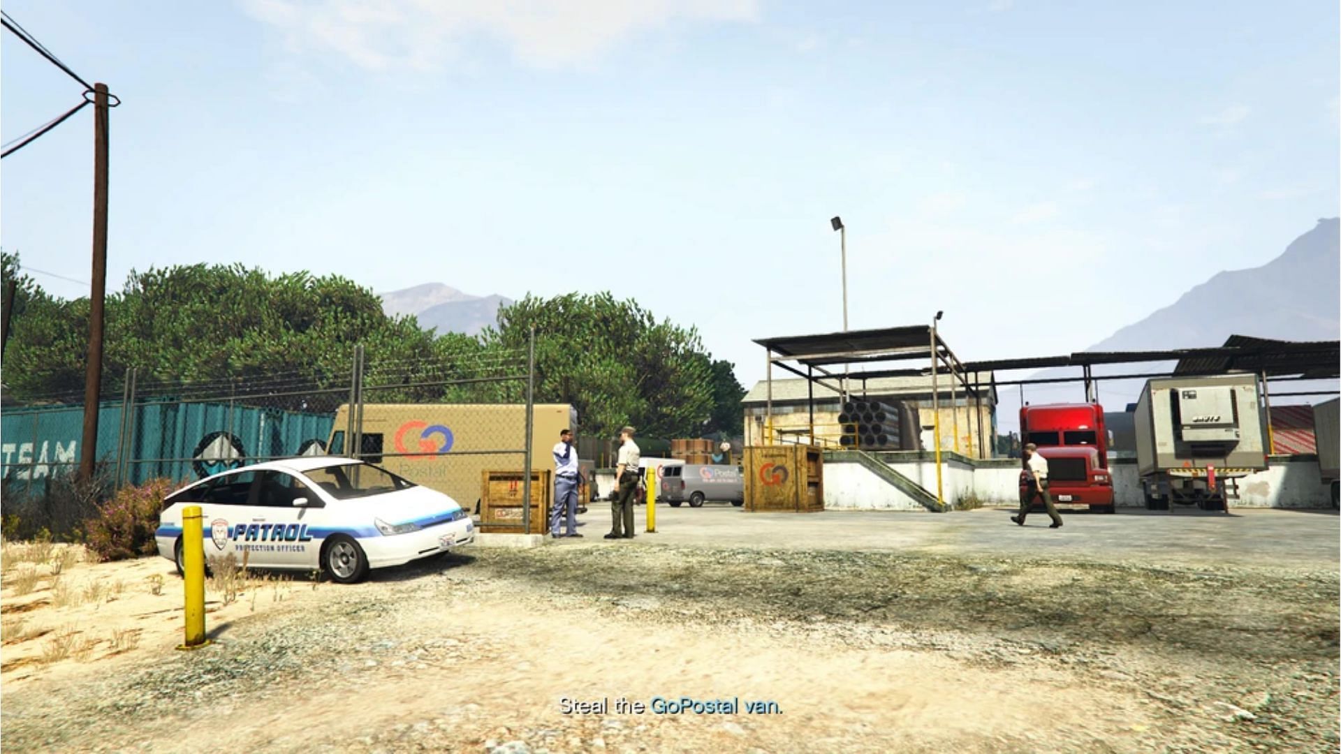A screenshot from the Working Remotely GTA Online Contact Mission (Image via Rockstar Games || GTA Wiki)