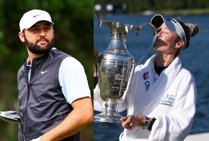 “It’s been a treat to watch” – Scottie Scheffler lauds Nelly Korda as she marks her 5th consecutive win with The Chevron Championship