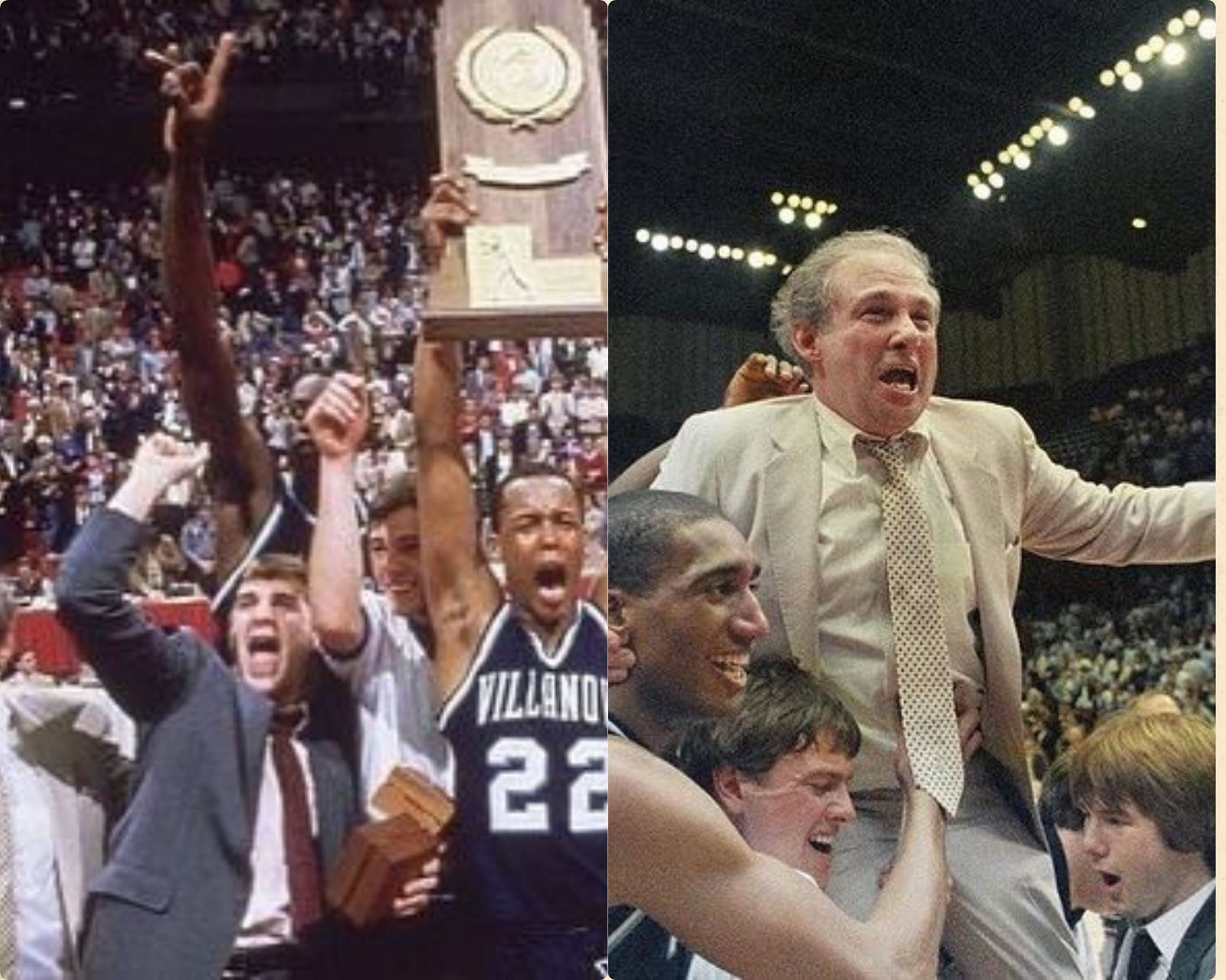 The Villanova Wildcats 1985 national championship winning side 