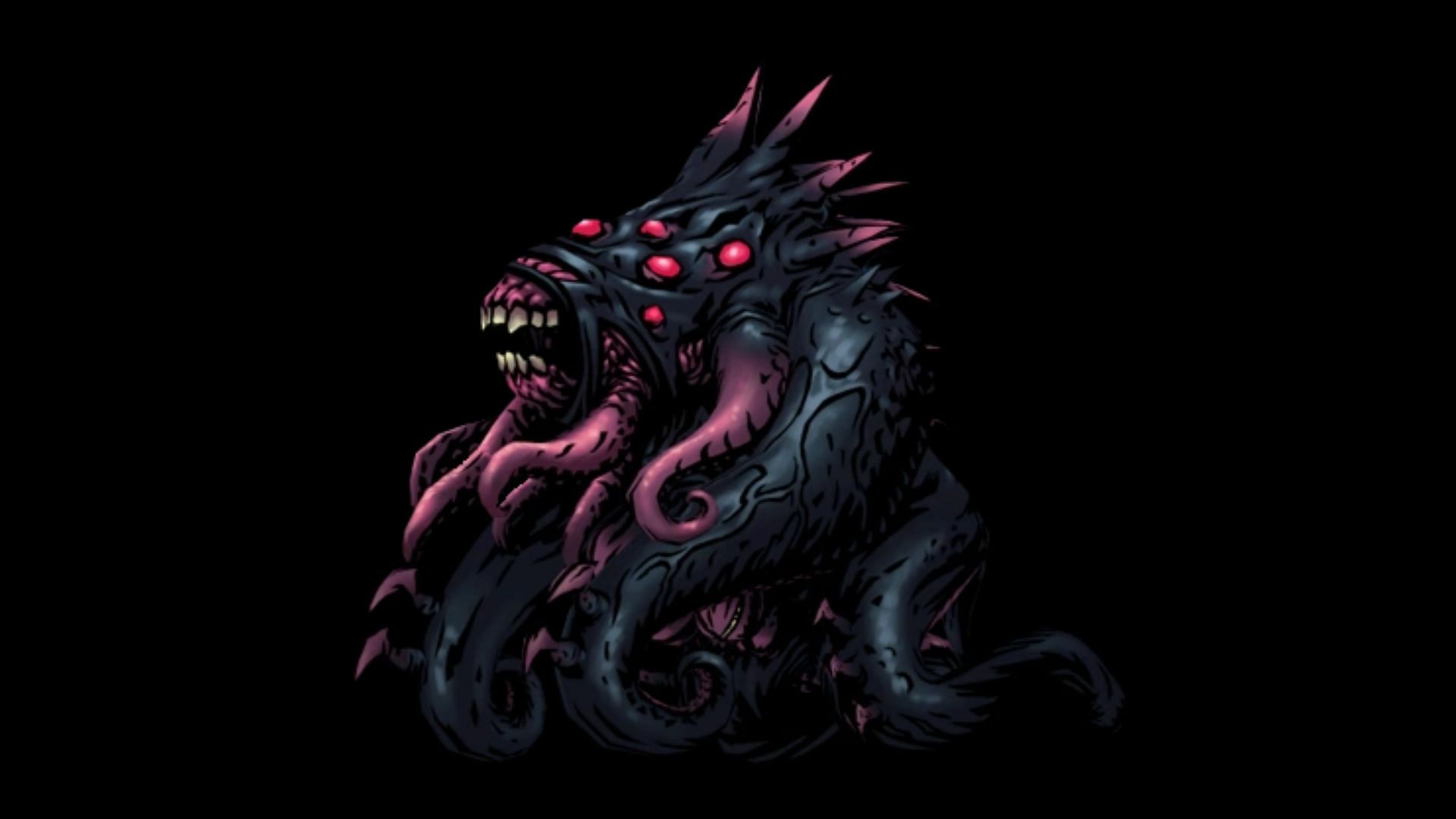 The terriffying Shambler in Darkest Dungeon (Image via Red Hook Studios)
