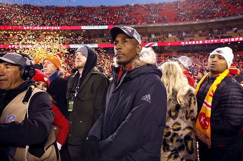 Patrick Mahomes Sr. at AFC Championship - Tennessee Titans vs. Kansas City Chiefs