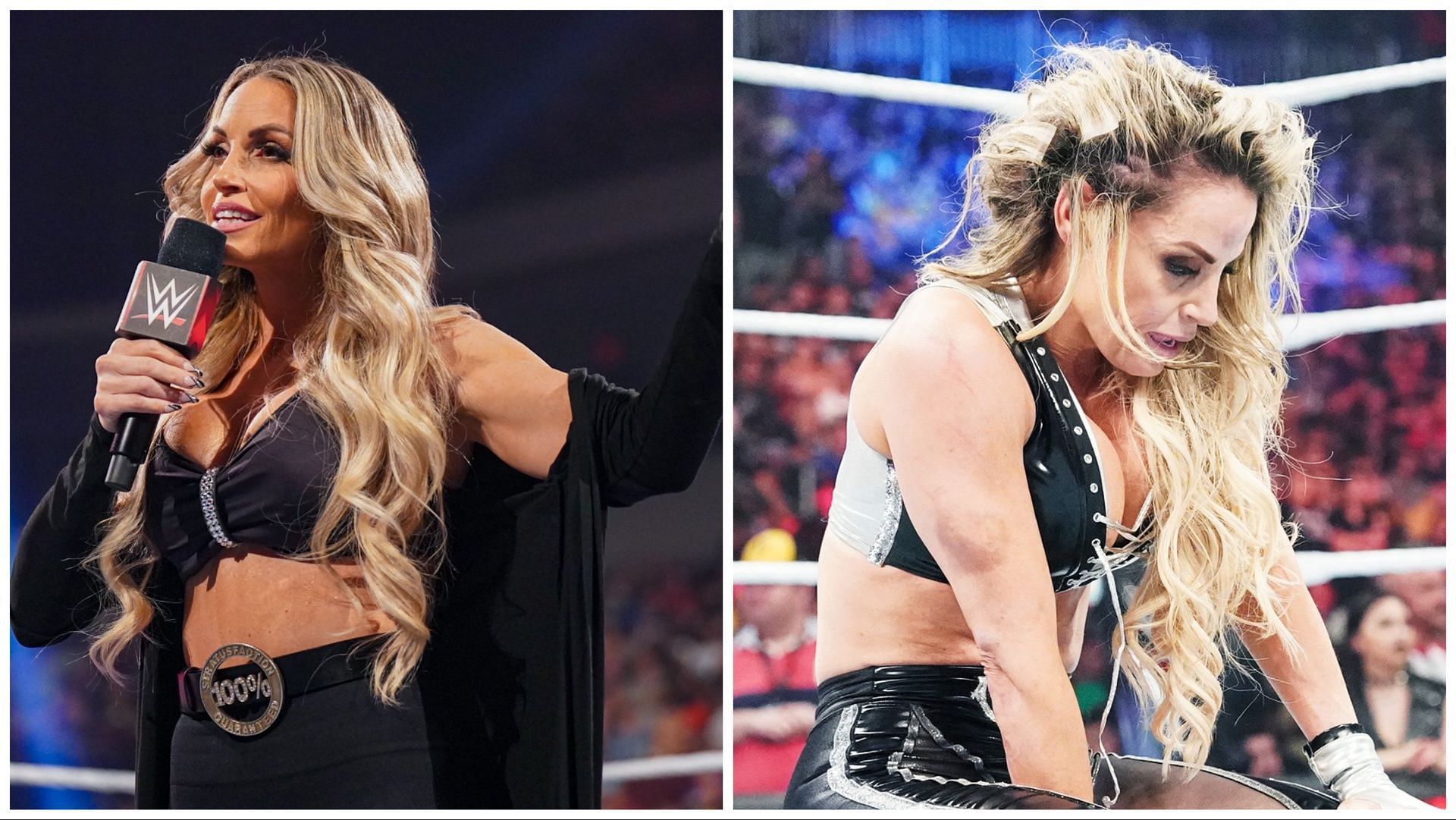 Trish Stratus appears on WWE RAW, Trish Stratus after a loss at WWE Payback