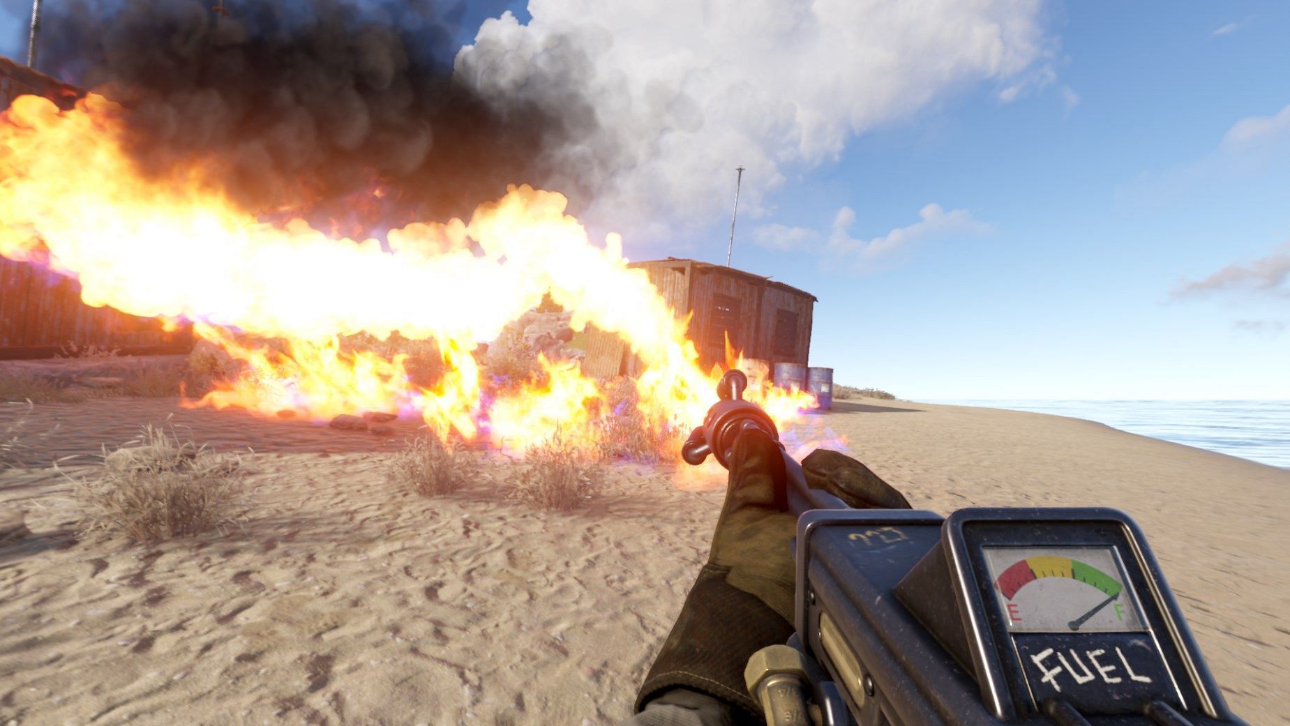 Military Flamethrower (Image via Facepunch Studios)