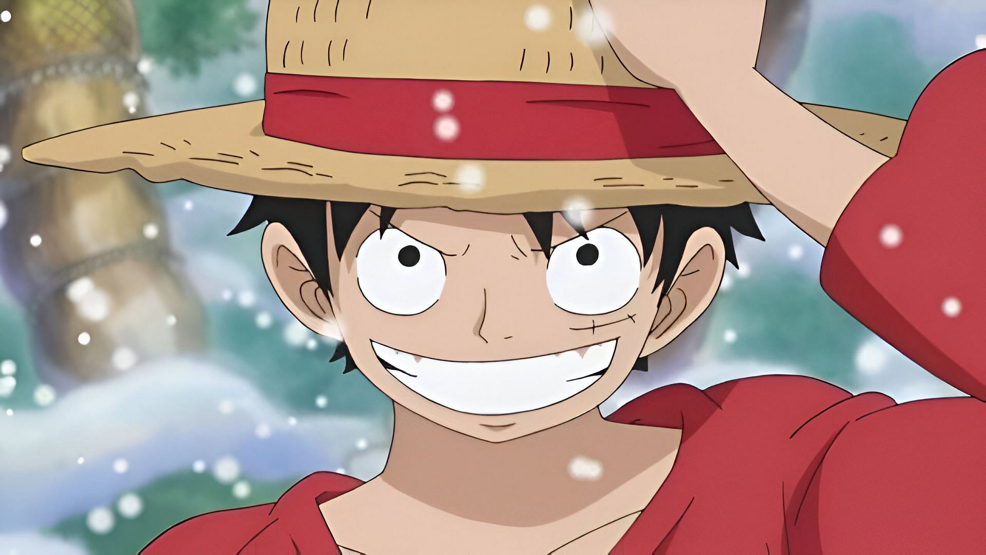 Luffy as seen after the time skip (Image via Toei Animation)