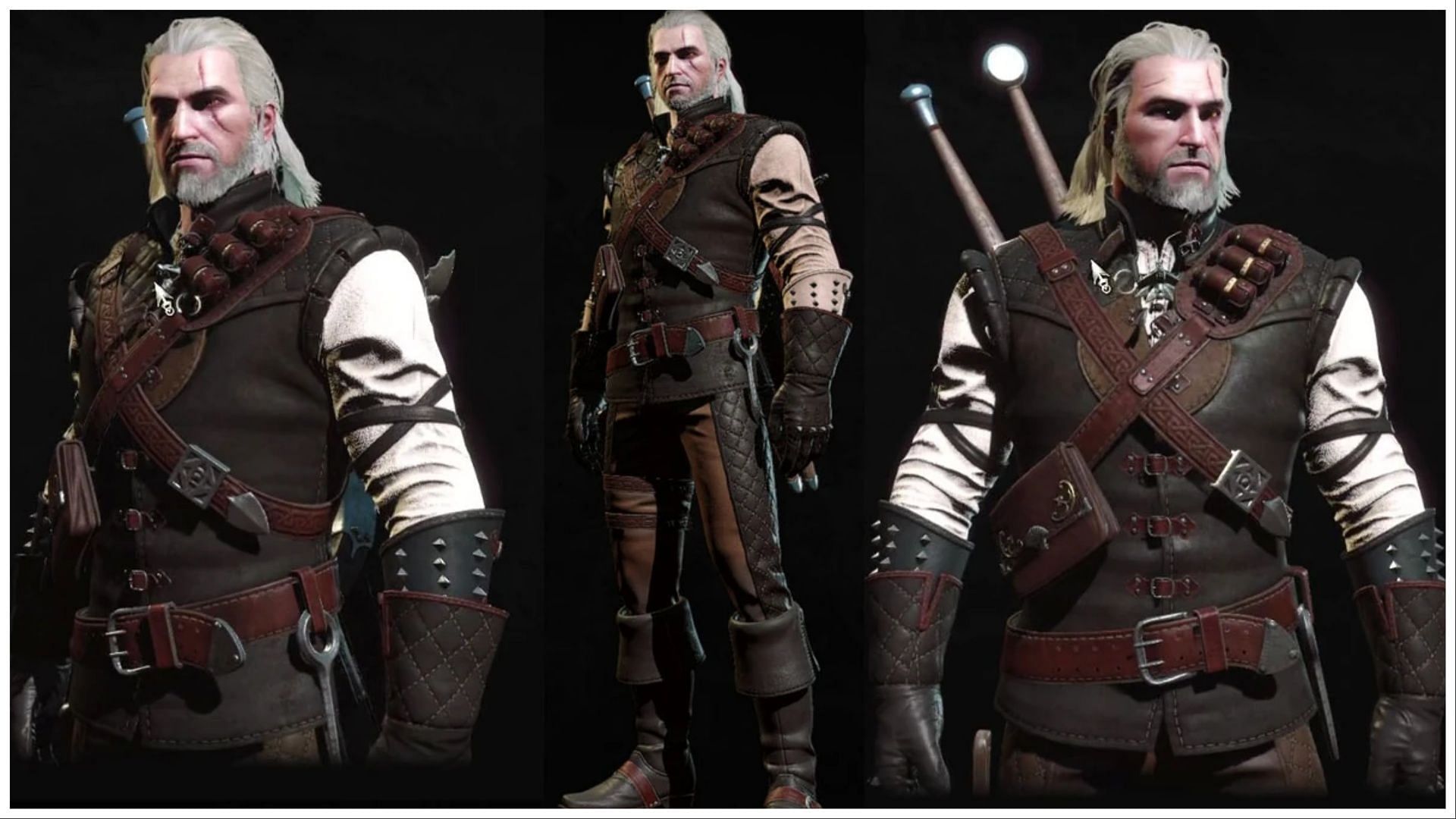 Manticore Armor Set in The Witcher 3 (Image via CD Projekt Red)