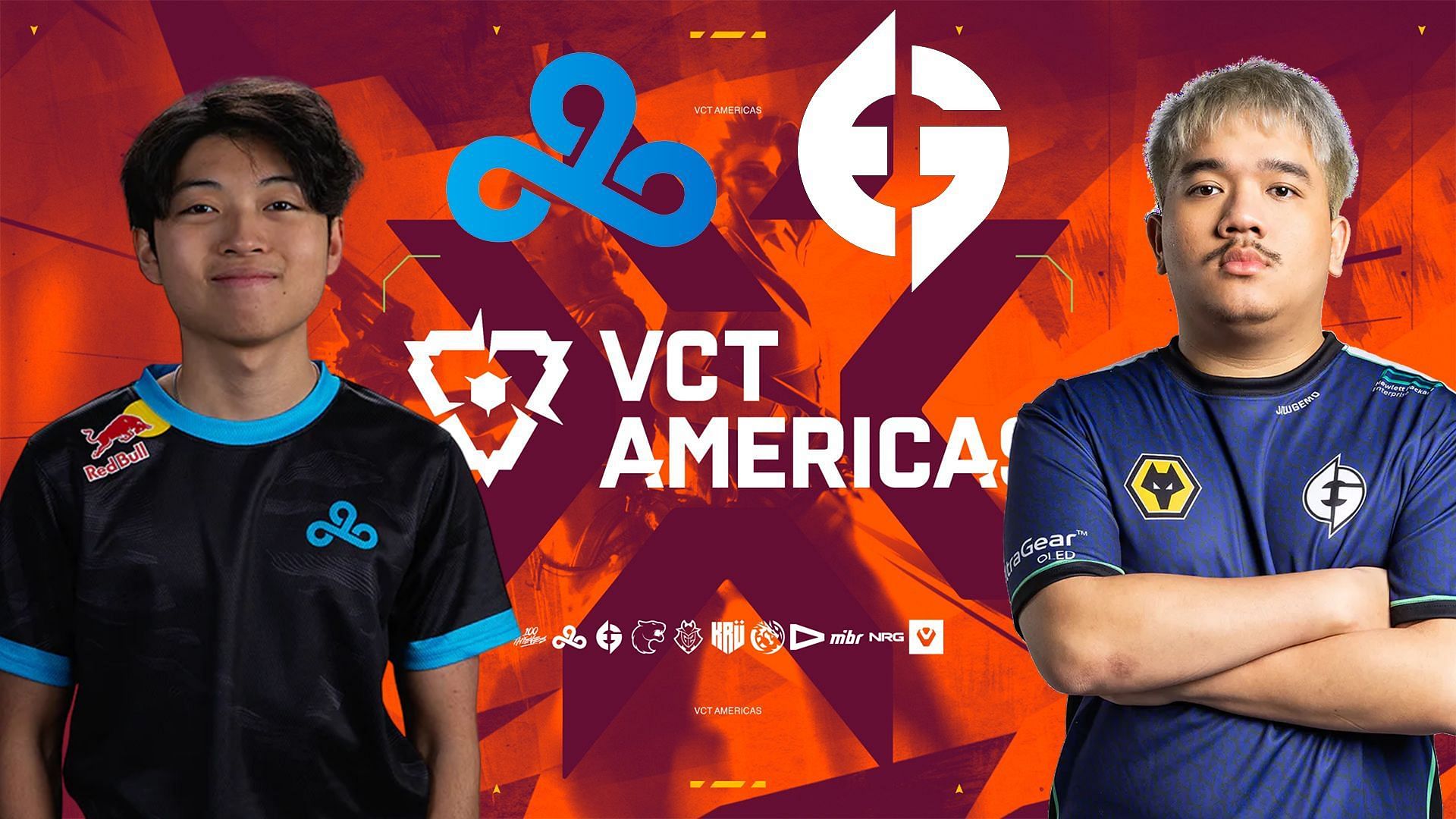 Cloud9 vs Evil Geniuses at VCT Americas 2024 Stage 1 (Image via Riot Games || Cloud9 || Evil Geniuses)