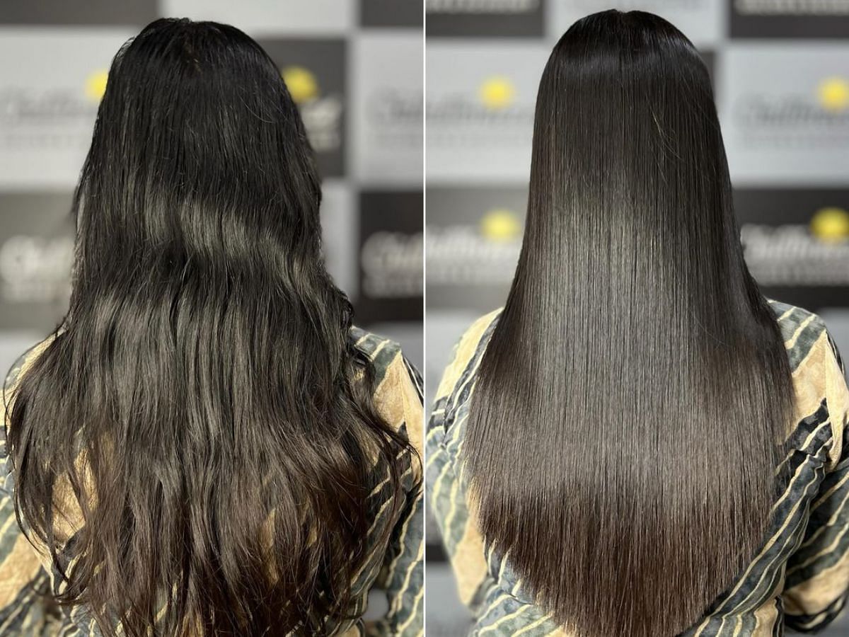 Keratin treatment (Image via Instagram/@chillbreeze_maduravoyal)