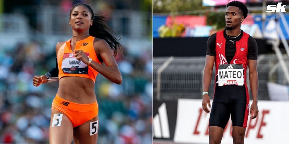 Gabby Thomas and Pablo Mateo set new meet records at the 2024 Texas Relays. 