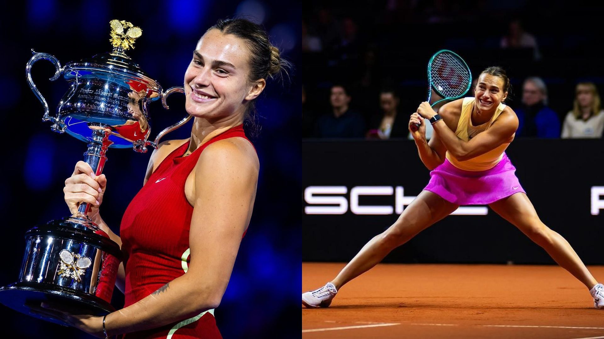 Tennis champion Aryna Sabalenka (Image via @arynasabalenka/ Instagram)