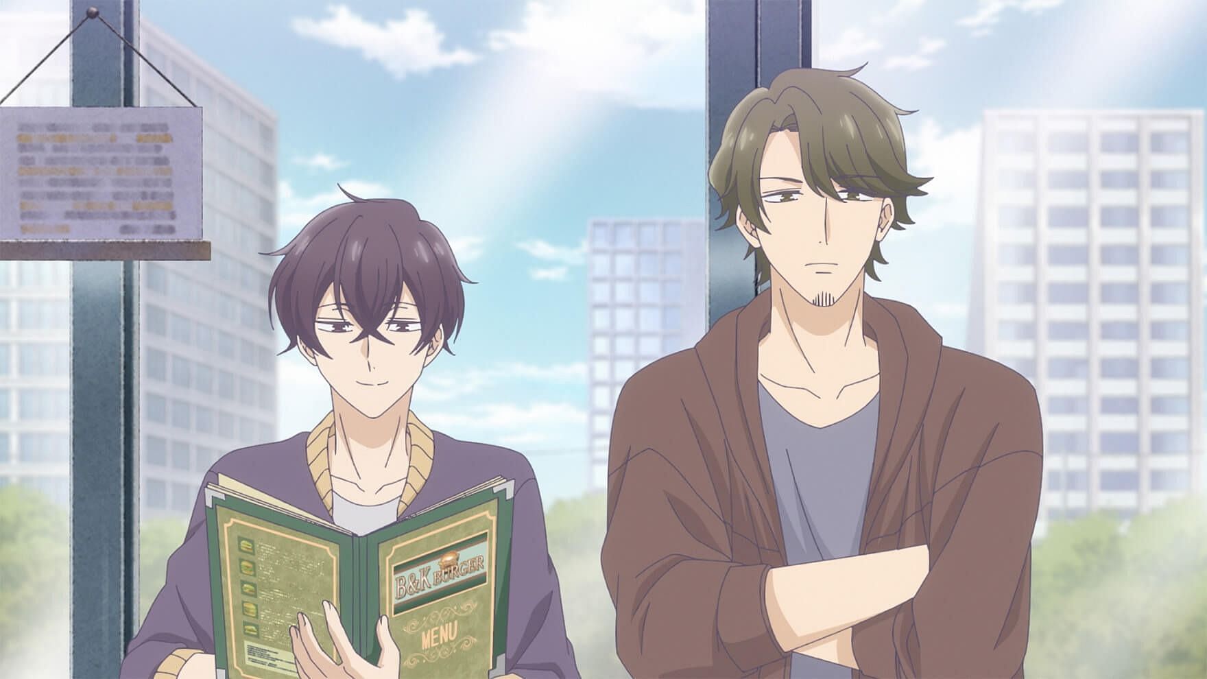 Yuuki and Matsuo as seen in the anime (Image via Studio DEEN)