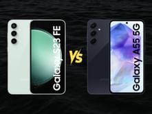 Samsung Galaxy S23 FE vs Samsung Galaxy A55: Which is the midrange gaming champion?