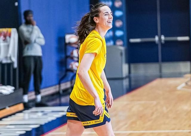 Indiana Fever rookie Caitlin Clark is getting ready for the upcoming WNBA season.