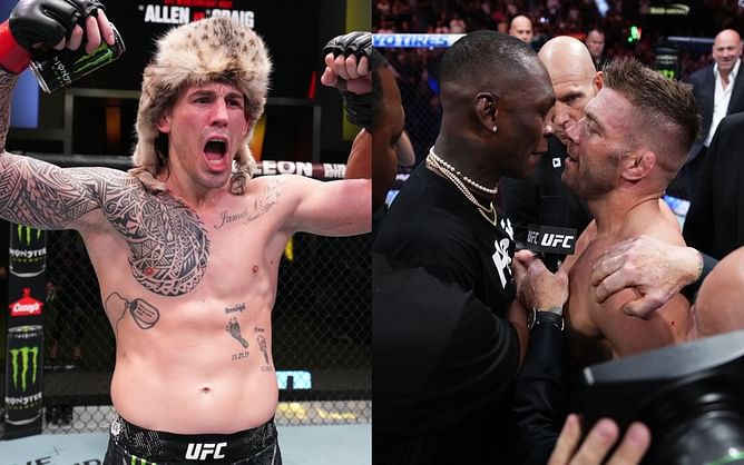 "It's all business with that" - Brendan Allen on Israel Adesanya potentially getting title shot against Dricus du Plessis next