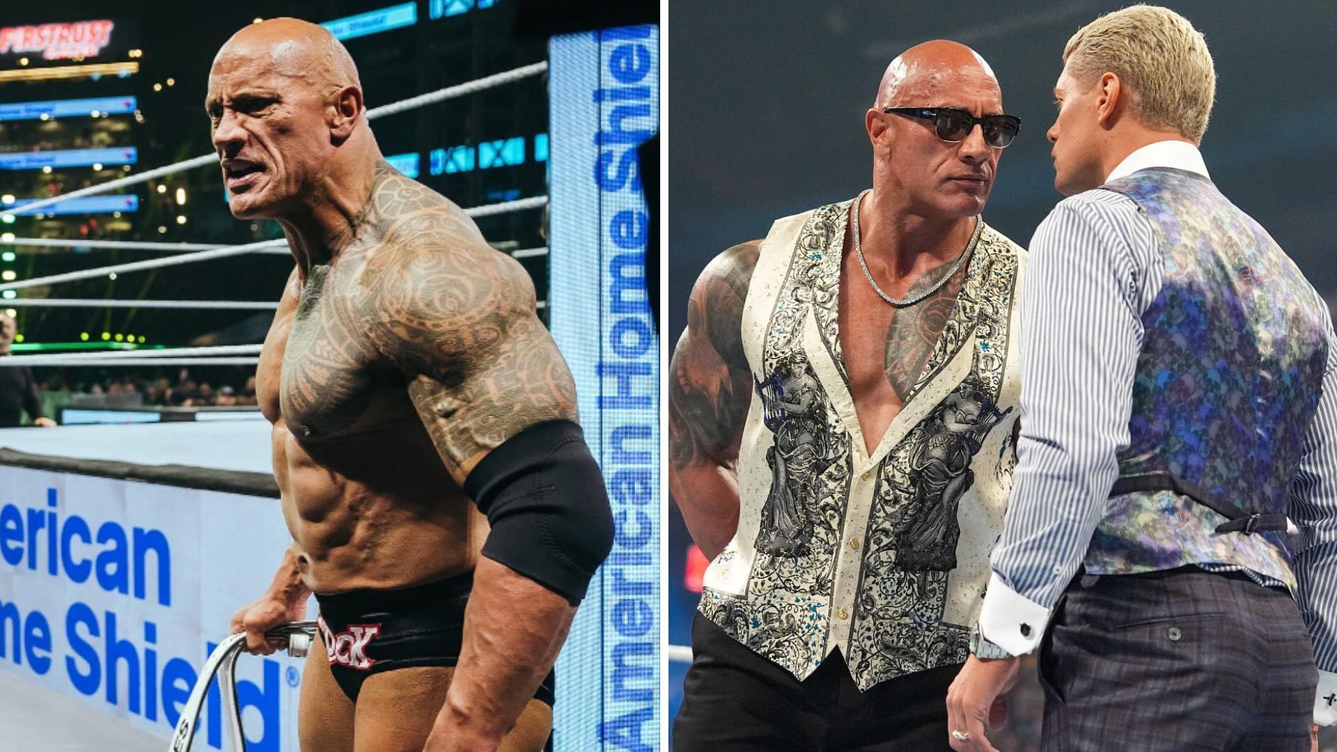 The Rock feuded with Cody Rhodes in latest WWE run [Image credits: star
