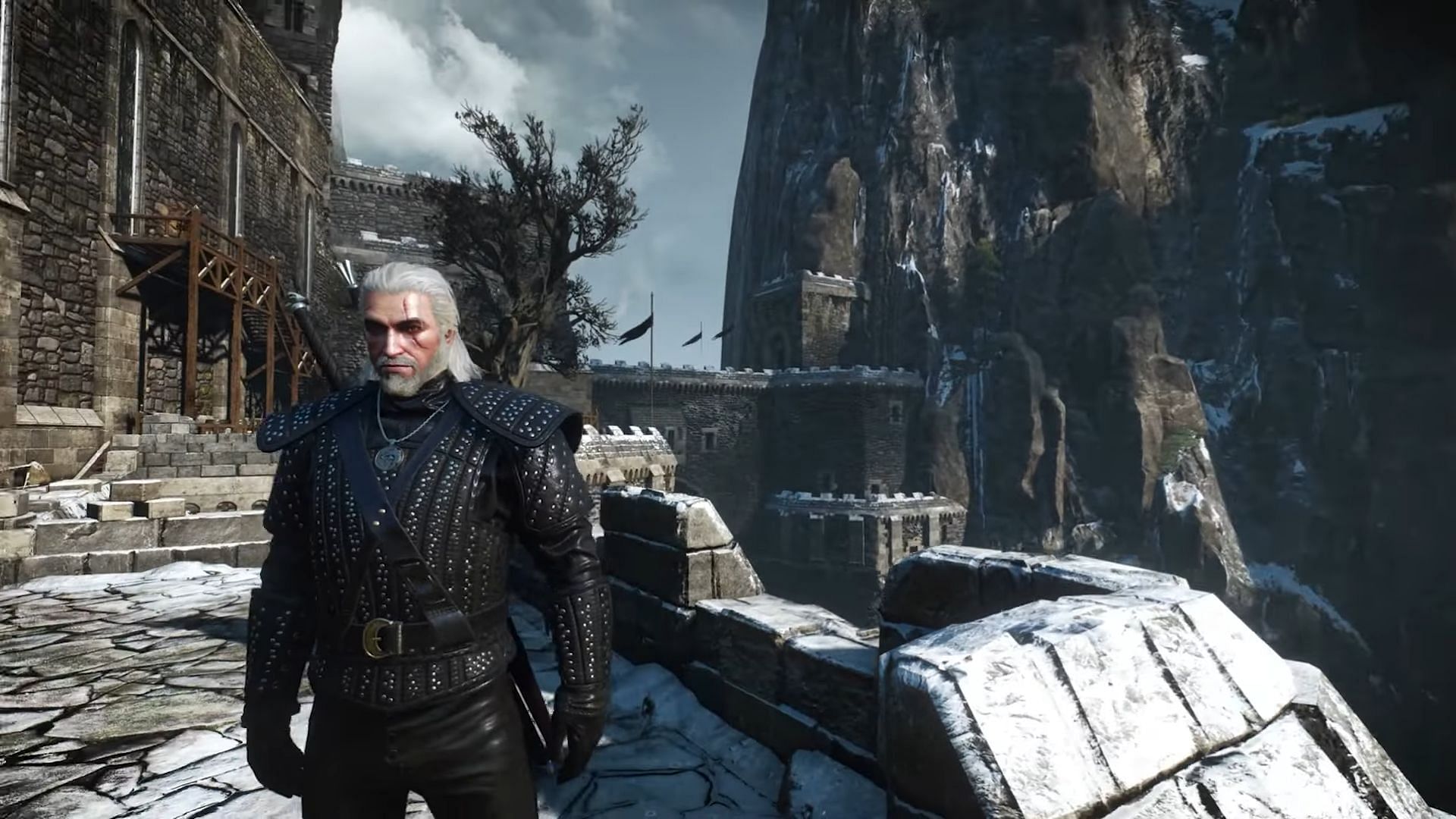 Geralt has some of the best alternative looks in The Witcher 3 (Image via CD Projekt Red || YouTube/MrHulthen)