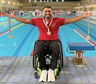 Para swimmer Shams Aalam creates national record while fasting; clinches 3 medals at National Para Swimming Championships