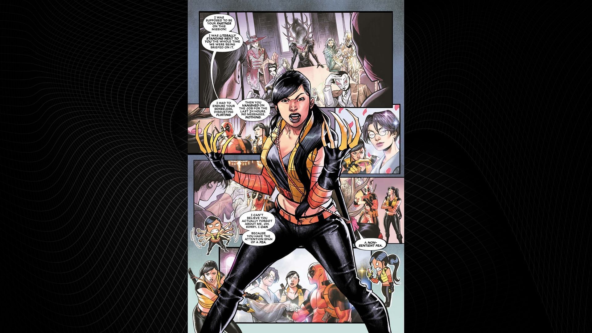 Lady Deathstrike has retractable claw nails (Image via Marvel)