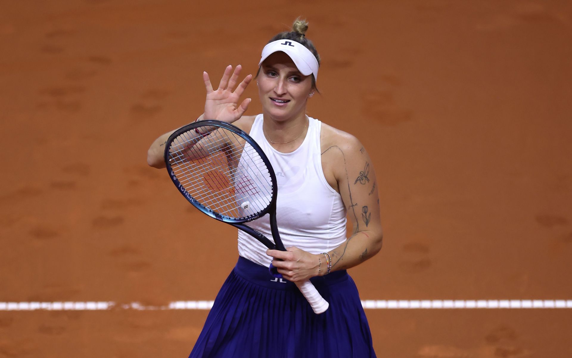 Vondrousova at the Porsche Tennis Grand Prix Stuttgart 2024 - Day Five