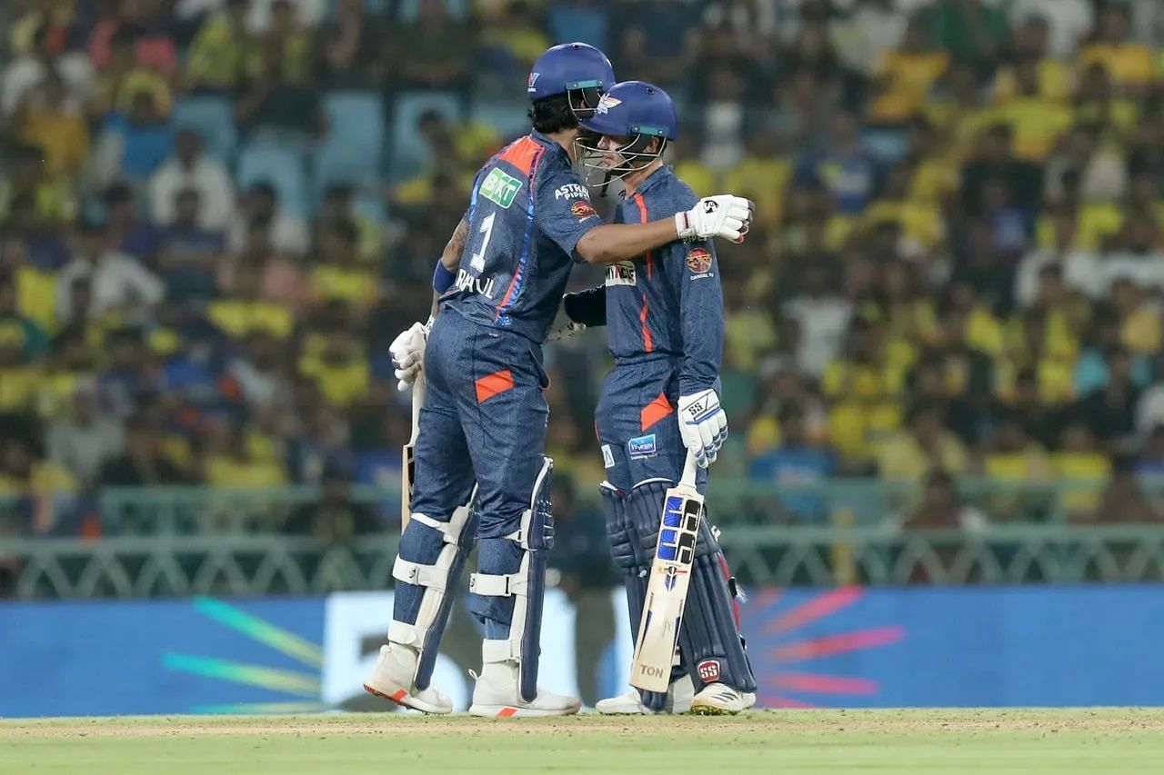 KL Rahul and Quinton de Kock stitched together a 134-run opening-wicket partnership. [P/C: iplt20.com]