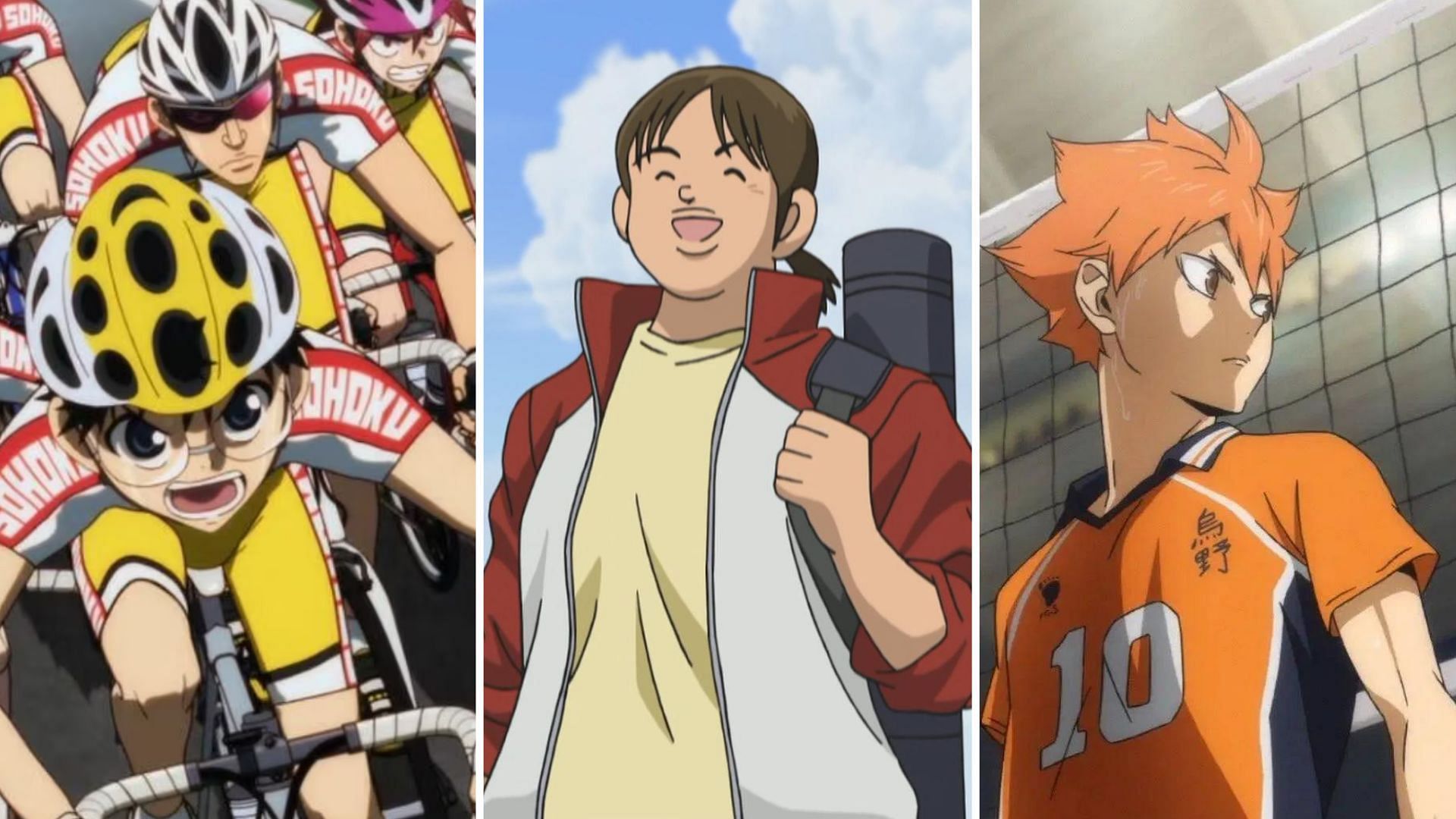 Yowamushi Pedal, Cross Game, Haikyuu!!