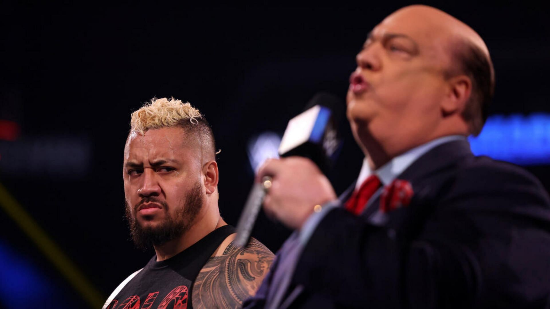 Solo Sikoa and Paul Heyman were drafted to WWE SmackDown