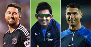 Cristiano Ronaldo or Lionel Messi? Indian cricket great Gautham Gambhir names his pick between the two GOATs