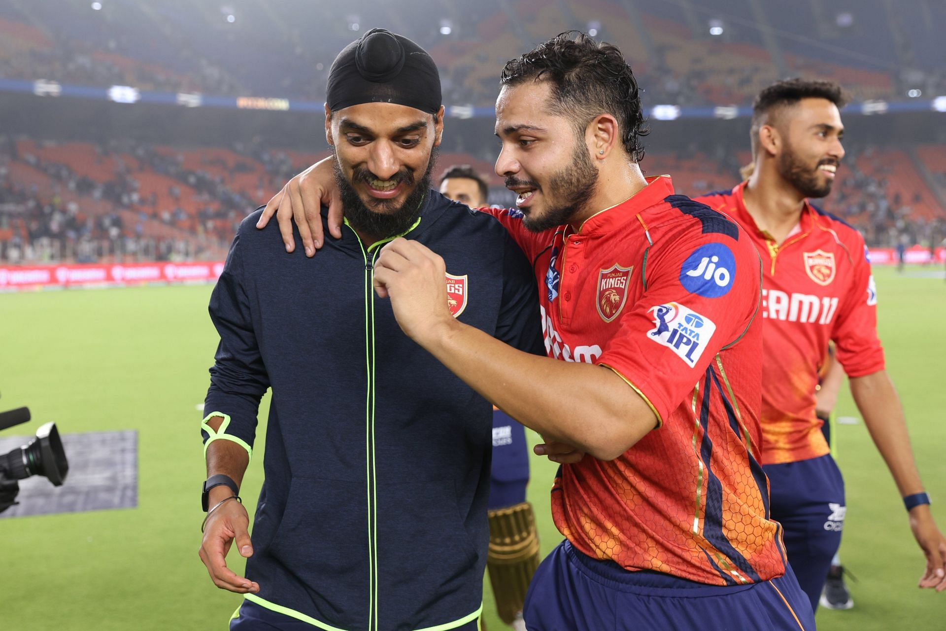 अर्शदीप सिंह और आशुतोष शर्मा (Photo Credit - IPL Twitter)