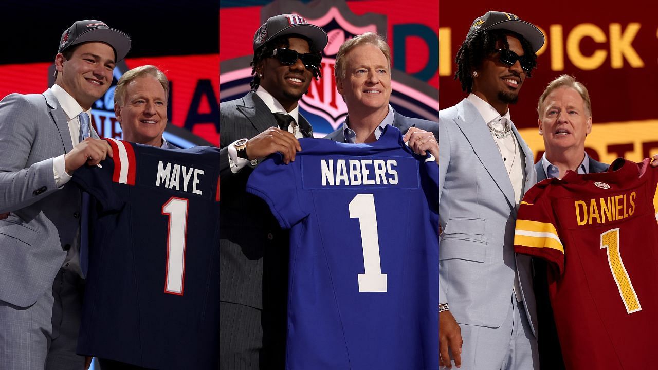 Madden 24: Jayden Daniels, Drake Maye, Malik Nabers drop ratings predictions after 2024 NFL Draft