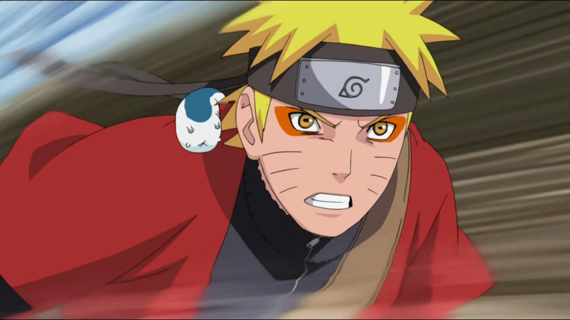 Naruto in his Sage Mode as shown in the original anime series (Image via Studio Pierrot)